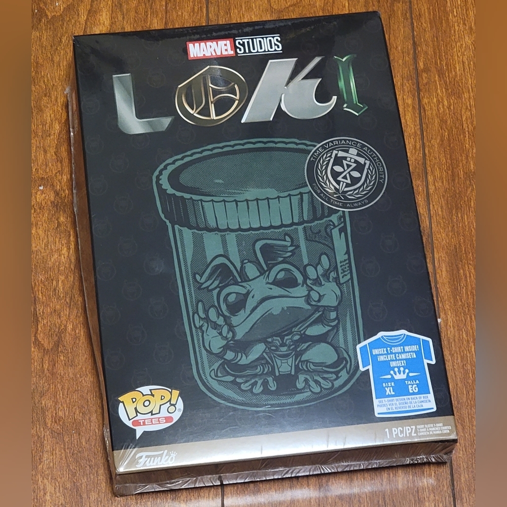Funko Pop Tees Marvel LOKI - Frog of Thunder - LIMITED EDITION Sz XL T-Shirt